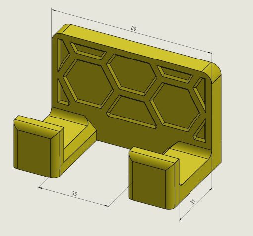 Gancho estable Ikea pared perforada/tablero perforado