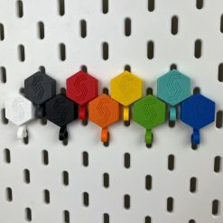 Magnet an Ikea Skadis Lochwand